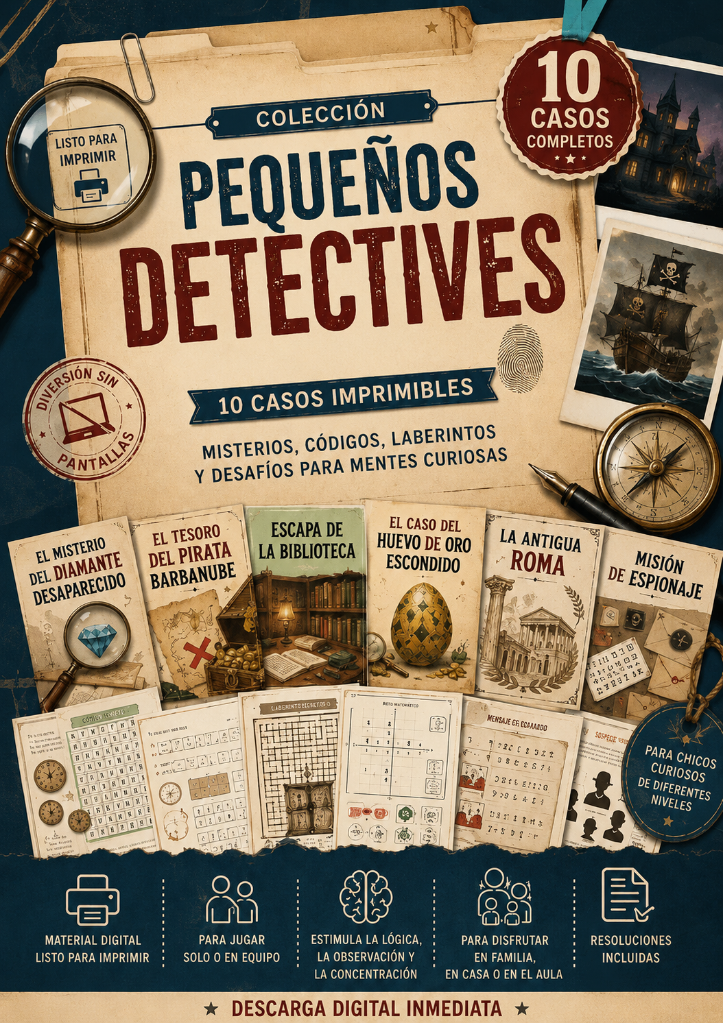 PEQUEÑOS DETECTIVES